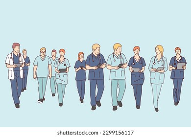 line drawing of a group of expert doctors smart, confident, hand drawn, illustration, vector
simple line cartoon