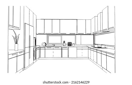 1,448 Pantry drawing Images, Stock Photos & Vectors | Shutterstock