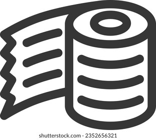 Line drawing medical-related single item icon bandage