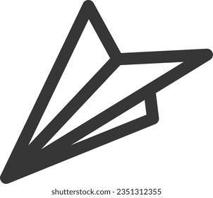Plano de línea de un solo elemento de negocio simple