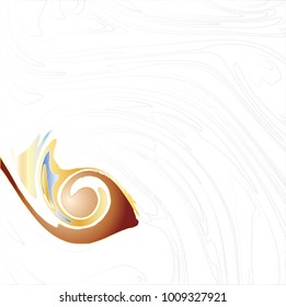 Line drawing wiht abstract pattern background,EPS10