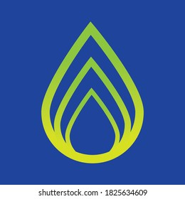 
icono de salto de línea en fondo verde aislado