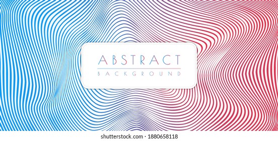 Line dynamic wave pattern colorful design zigzag flow style. vector illustration.