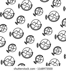 line earth planet map desk background