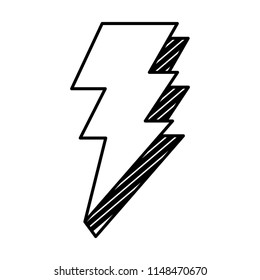 line electric thunder darger bolt symbol