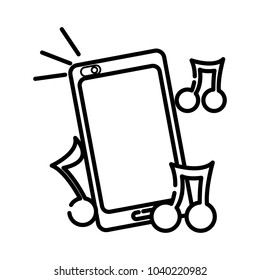 line electronic smartphone technology sound music