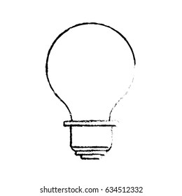 line energy light bulb icon