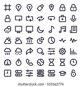 Line Essential Icons 45