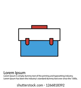 Line Filled Vector Icon With Perfection Illustration Graphic Design Pictogram And Background Designs