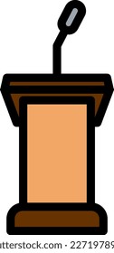 Line Filled Vector Icon For Your Project
