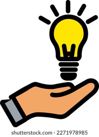 Line Filled Vector Icon For Your Project