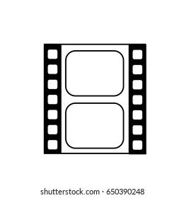 line filmstrip to studio scene in projection