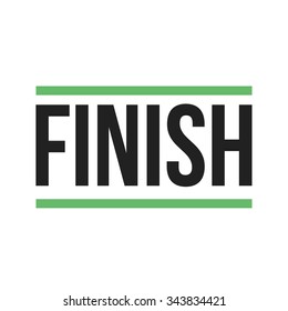 Line, finish, marathon icon vector image. Can also be used for fitness and sports. Suitable for web apps, mobile apps and print media.
