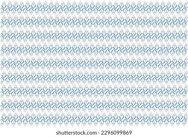 Line floral shape pattern for background texture design