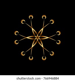 Line Flower Sets Logo