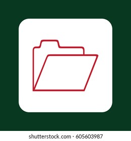 line folder Icon