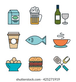 line food  design 