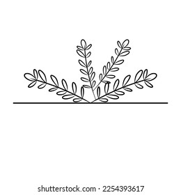 line frame, perfect for decorating your work