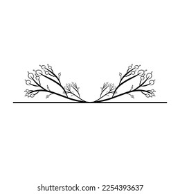 line frame, perfect for decorating your work