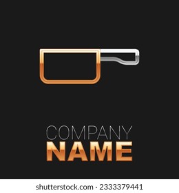 Line Frying pan icon isolated on black background. Fry or roast food symbol. Colorful outline concept. Vector