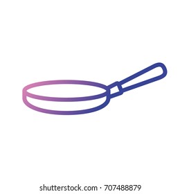 line frying pan kitchen utensil object to cuisine