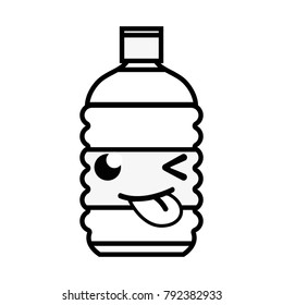 line funny and tender bottle wather kawaii