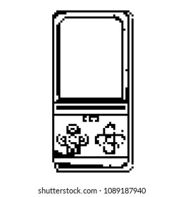 line gamepad simulator console technology with buttons