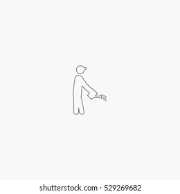 line gardening icon