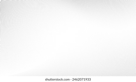 line geometric abstract Curves twisted into waves