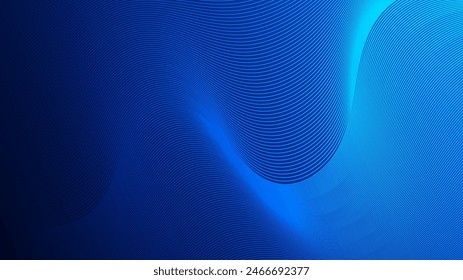 geometrische abstrakte Linien Kurven in Wellen verdreht