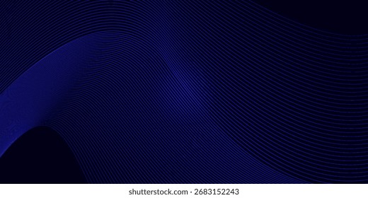 línea geométrica abstracta Curvas retorcidas en ondas