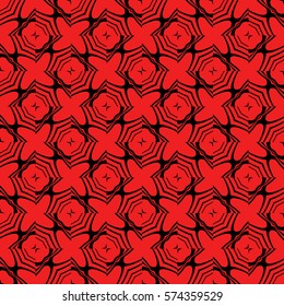 Line geometric seamless pattern. vector illustration. For interior design, printing, textile industry.