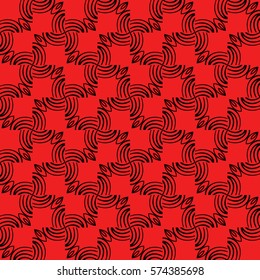 Line geometric seamless pattern. vector illustration. For interior design, printing, textile industry.