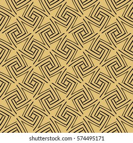 Line geometric seamless pattern. vector illustration. For interior design, printing, textile industry.
