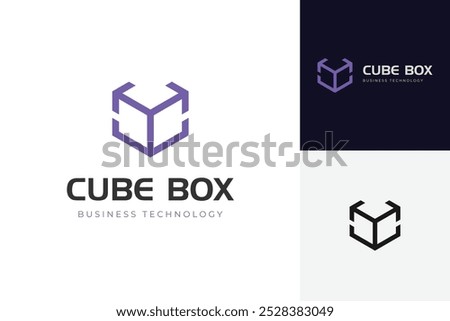 Line geometry with distribution arrow logo icon design for business finance graphic vector symbol