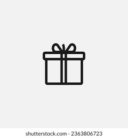 Symbol für die Geschenkbox der Linie