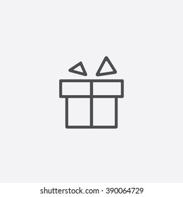 line gift Icon