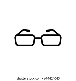 Line glasses Icon