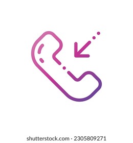 Line Gradient Icon Logo-Symbol Vektor Isolate, Benutzeroberfläche Symbol - Set.Geeignet für Web-Design,Logo,App