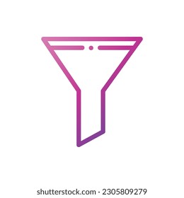 Line Gradient Icon Logo-Symbol Vektor Isolate, Benutzeroberfläche Symbol - Set.Geeignet für Web-Design,Logo,App