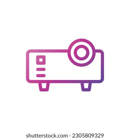Line Gradient Icon Logo-Symbol Vektor Isolate, Benutzeroberfläche Symbol - Set.Geeignet für Web-Design,Logo,App