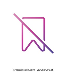 Line Gradient Icon Logo Ilustration Vektor Isolate, User Interface Icon - Set.Suitable for web Design,Logo,App
