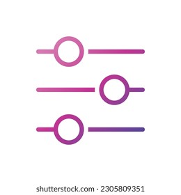 Ilustración del logotipo de degradado de línea Ilustración Vektor Isolate, Icono de interfaz de usuario - Set.Adecuado para diseño web, logotipo, aplicación