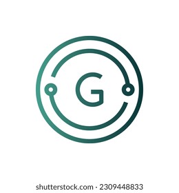 Line Gradient Icon Logo-Symbol Vektor Isolate, Währung Symbol - Set.Geeignet für Web-Design,Logo,App