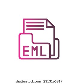 Line Gradient Icon Logo-Symbol Vektor Isolate,Format Text Symbol - Set.Geeignet für Web Design,Logo,App