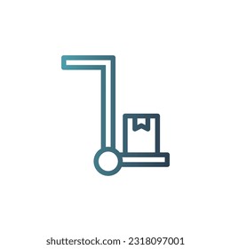 Line Gradient Icon Logo Ilustration Vektor Isolate,User Interface Icon - Set.Suitable for web Design,Logo,App