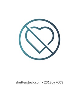 Line Gradient Icon Logo-Symbol Vektor Isolate,User Interface Icon - Set.Geeignet für Web Design,Logo,App