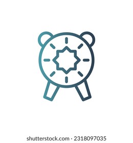 Line Gradient Icon Logo-Symbol Vektor Isolate,User Interface Icon - Set.Geeignet für Web Design,Logo,App