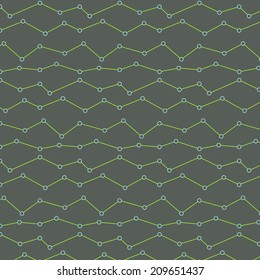 Line graph pattern modern design.