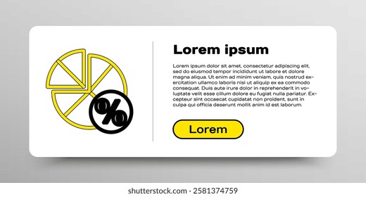 Line Graph, schedule, chart, diagram, infographic, pie graph icon isolated on white background. Colorful outline concept. Vector